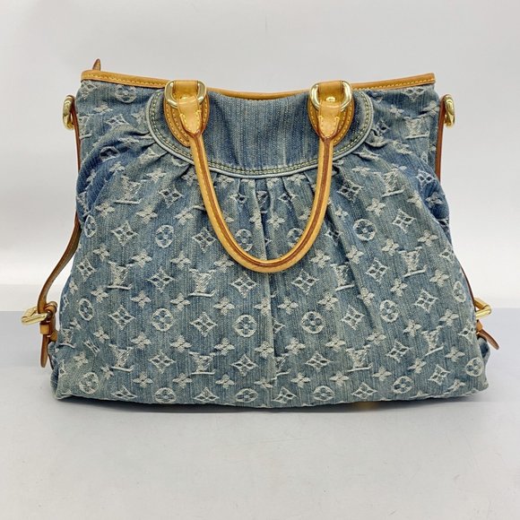 Louis Vuitton Handbag Monogram Denim Neocavi GM M95350 Blue Ladies - Picture 12 of 12